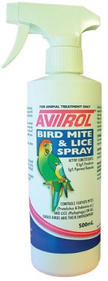 avitrol bird lice and mite spray