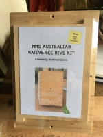 Native Bee Hive Kit with Honey Super - Build Yourself