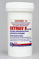 Oxymav B - assists with Colds, Coughs & Respiratory Diseases. 100g 