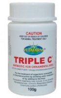 Triple C -100g - Antibiotic for unwell birds